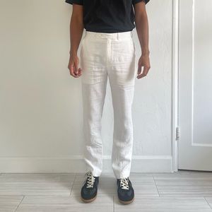 Ralph Lauren Classic Linen Pants